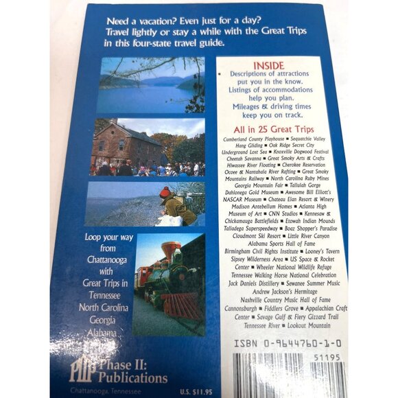 SE Great Trips Travel Guidebook By David J. Burton - Picture 2 of 2